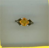 Sterling Ring S7 Amber