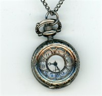 Lady Quartz Watch Necklace New 32”