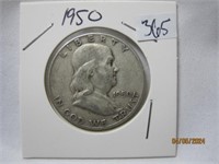 Franklin Half Dollar 1950