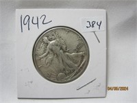 Walking Liberty Half Dollar 1942