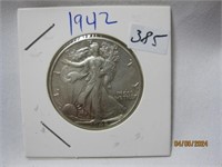 Walking Liberty Half Dollar 1942