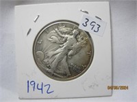 Walking Liberty Half Dollar 1942