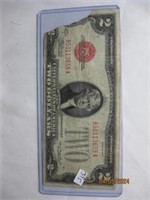 $2 Red Seal Bill 1928