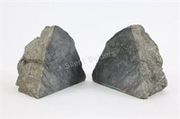 Semi Polished Stone Bookends