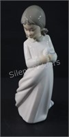 NAO by Lladro " Young Girl w Sweets" Figurine