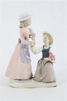NAO by Lladro " My Two Girls Picking Flowers"