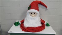 Table Top Santa with Lighted Hat