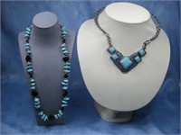 Two Fashion Necklaces Pictured