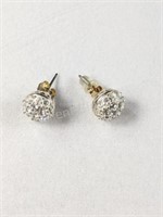 Swarovski Crystal Earrings - Stamped