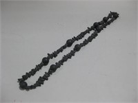 Volcanic Clay Bird/ Bead Necklace