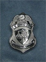 Vtg School Crossing Gaurd Badge