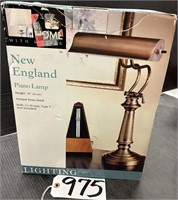 NIB New England Piano Desk Lamp Brass Finish