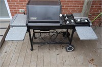 Weber Silver Barbecue with Side Burner - NG