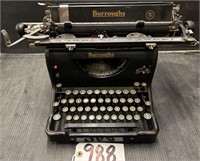 Antique Burroughs Typewriter