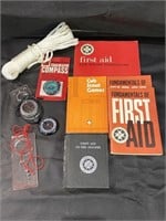 VTG First Aid Books, Compass & More