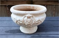 Large Decorative 12" Footed Planter