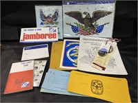 VTG Hand Painted Eagle Decals & More