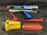Toy Dart Gun, Flashlight & More