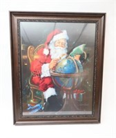 Susan Comish Litho Canvas Santa Claus Artwork