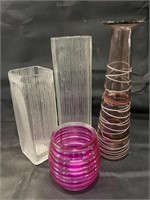 Art Glass Vases & More