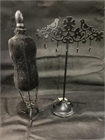 Black Table Top Jewelry Holders