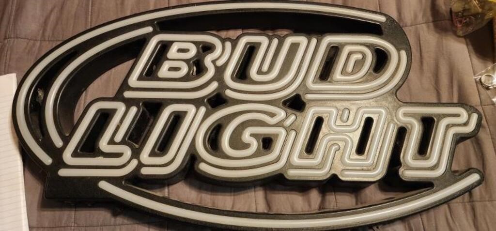BUDLIGHT NEON SIGN - MISSING CORD