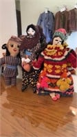 Native South American Quechua Knit Doll Andes