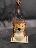 VTG Art Pottery Hanging Owl Decor