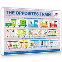 ToyKraft Children's Educational Puzzle Train AZ3
