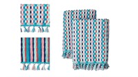 R$60 6X PioneerWoman DottedStripe Cotton Towel C22