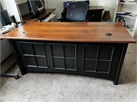Desk w/ Matching Filling Cabinet