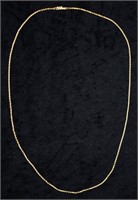 14k Gold Rope Twist Chain Necklace