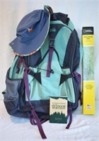 REI Internal-frame Backpack, Appalachian Trail Map