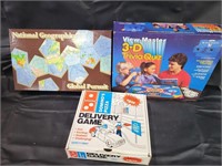 VTG Board Games - Dominos Delivery, Trivia & More