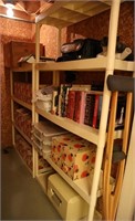 Downstairs Closet Contents - Patterns, Books ++
