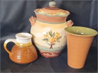 Pottery Mug, Canister & More