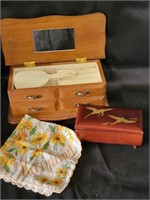 VTG Jewelry Boxes & More