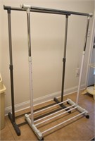 Collapsible Rolling Clothing Racks (2)
