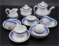 Antique Child's Porcelain Tea Set