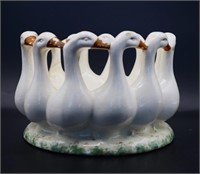 1930's German Porzellan Schale Geese