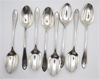 Gooding Bros Sterling Silver Spoons(8)