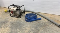 2" Honda Water Pump w/ Lay Flat & Suction Hose