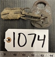 Antique Lock with Key