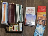 Box of miscellaneous books