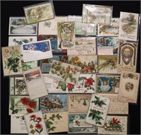 Antique Christmas Post Cards