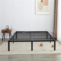 AMOBRO Queen Size Bed Frame Metal 14 Inch