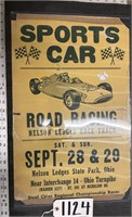 Nelson Ledges Racetrack Advertising Warren OH Sign