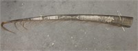 Tony Henry scrimshawed baleen strip, depicting Ala