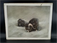 Annette Hartzelle signed and numbered print "Weath