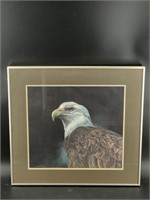 Annette Hartzelle signed and numbered eagle print